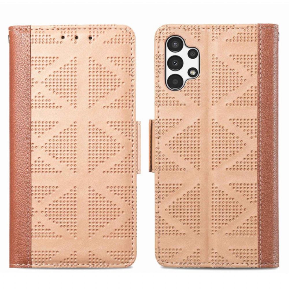 Flip Case Für Samsung Galaxy A13 Stilvoll