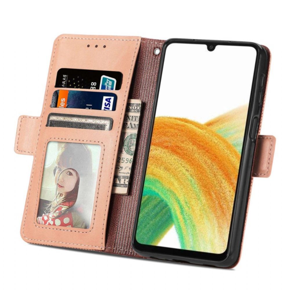 Flip Case Für Samsung Galaxy A13 Stilvoll