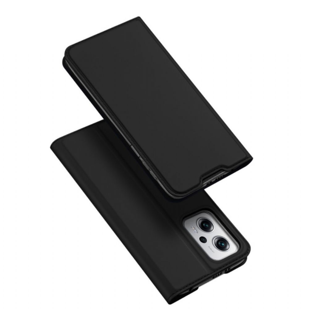 Schutzhülle Für Poco X4 GT Flip Case Skin-pro-serie Dux Ducis