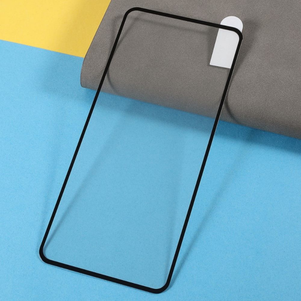 Displayschutzfolie Aus Gehärtetem Glas Für Das Realme 8I Mit Schwarzem Rand