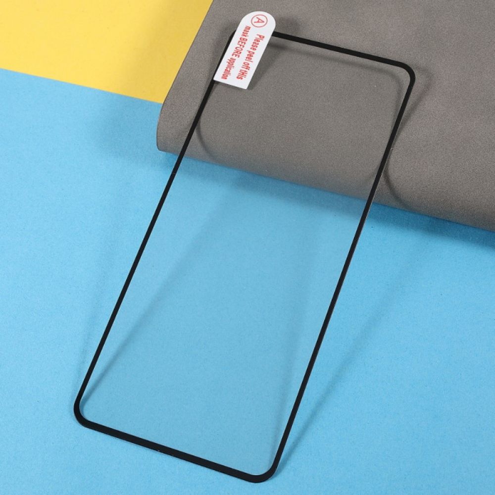 Displayschutzfolie Aus Gehärtetem Glas Für Das Realme 8I Mit Schwarzem Rand