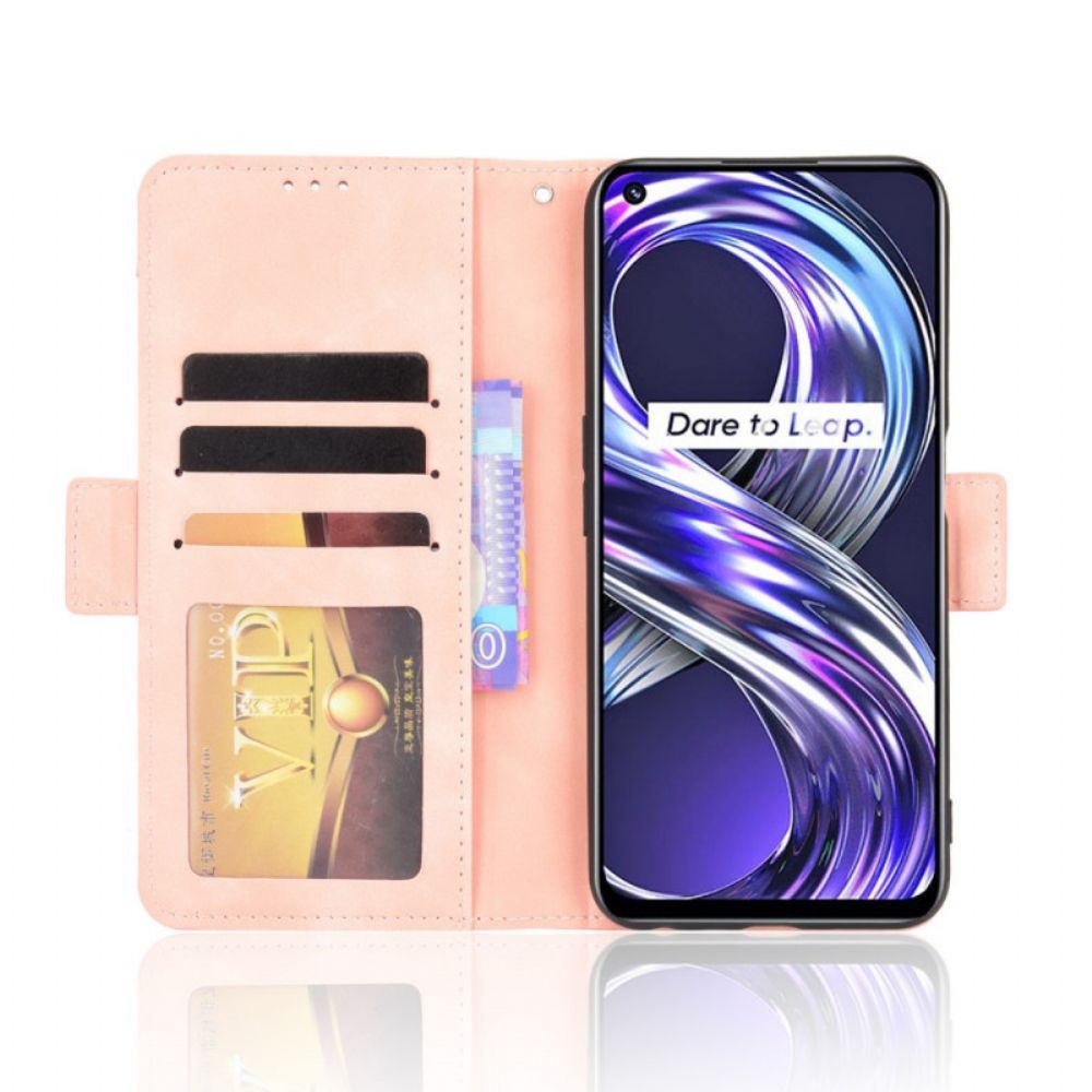 Flip Case Für Realme 8i Erstklassige Multi-karte