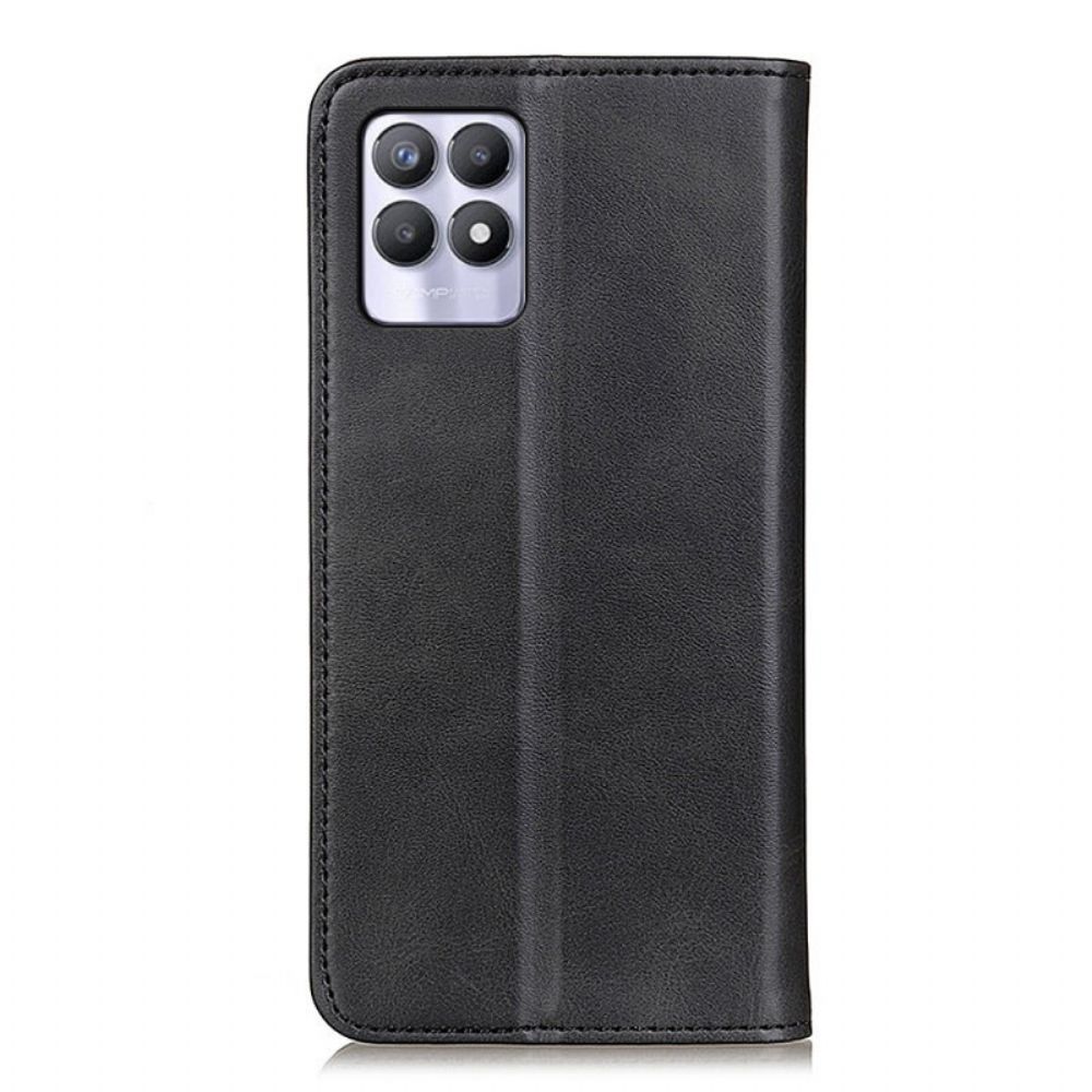 Schutzhülle Für Realme 8i Flip Case Elegance Spaltleder