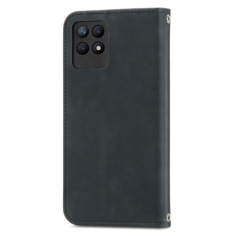 Schutzhülle Für Realme 8i Flip Case Skin-touch-design