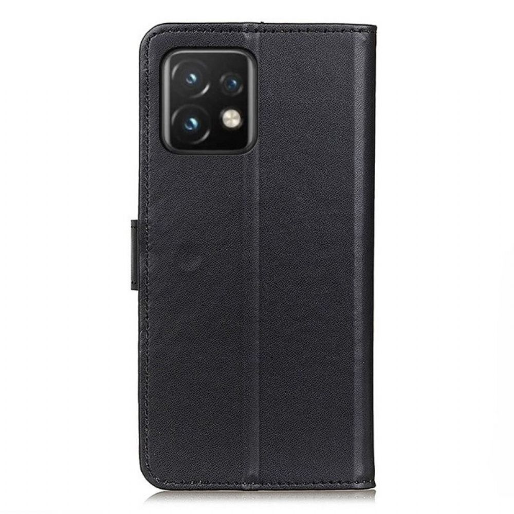 Flip Case Für Motorola Edge 40 Pro Kunstleder