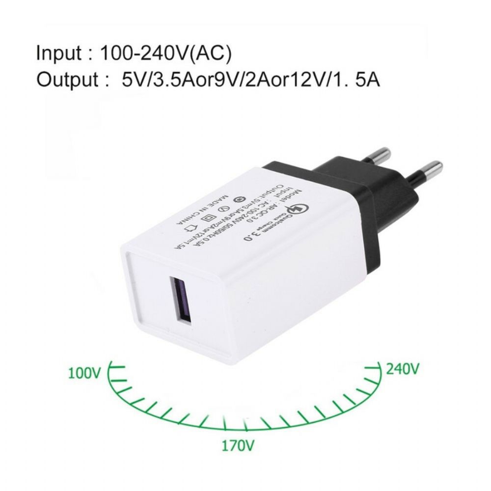 Usb-Wandladeadapter Eu-Stecker