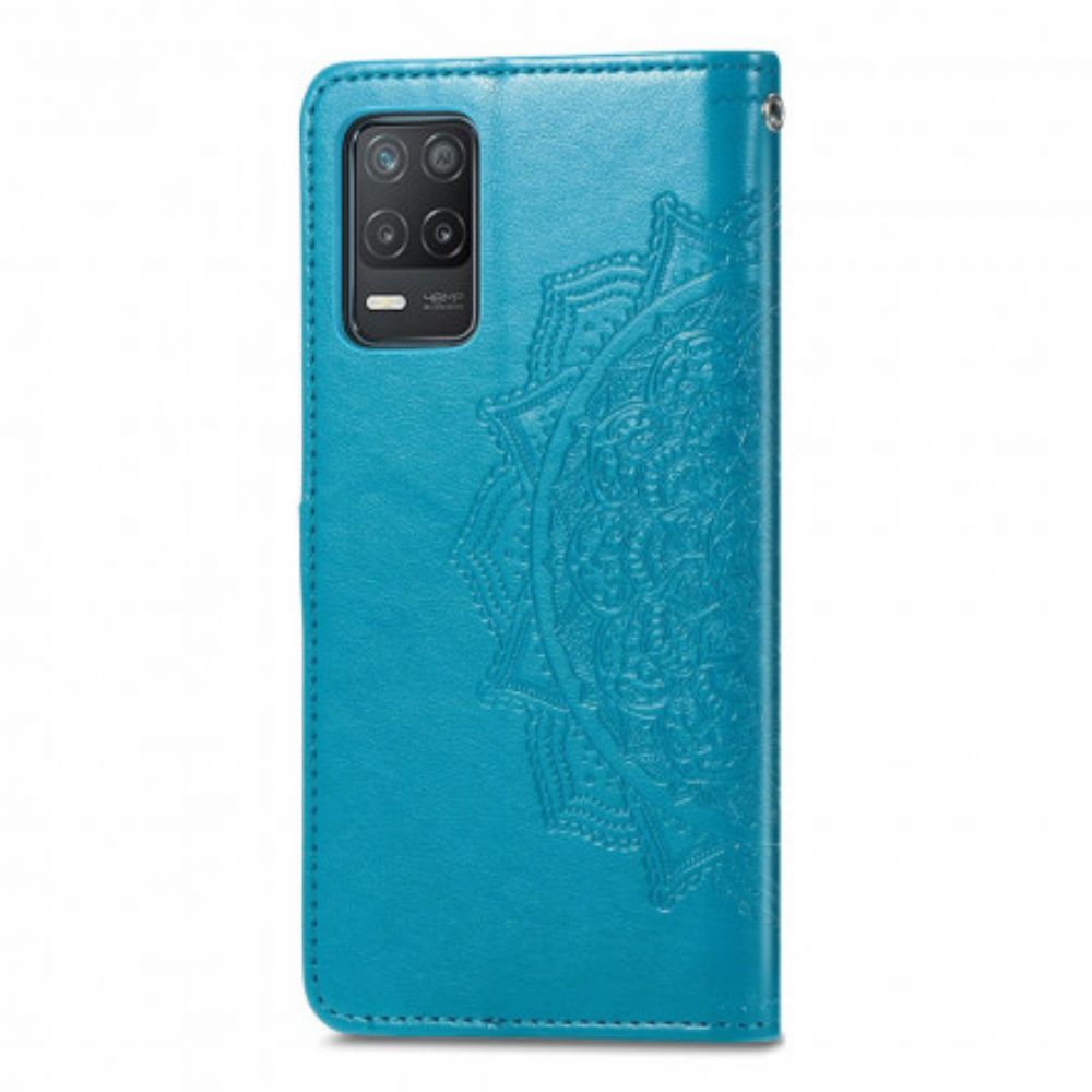 Flip Case Für Realme 8 5G Mandala Aus Dem Mittelalter