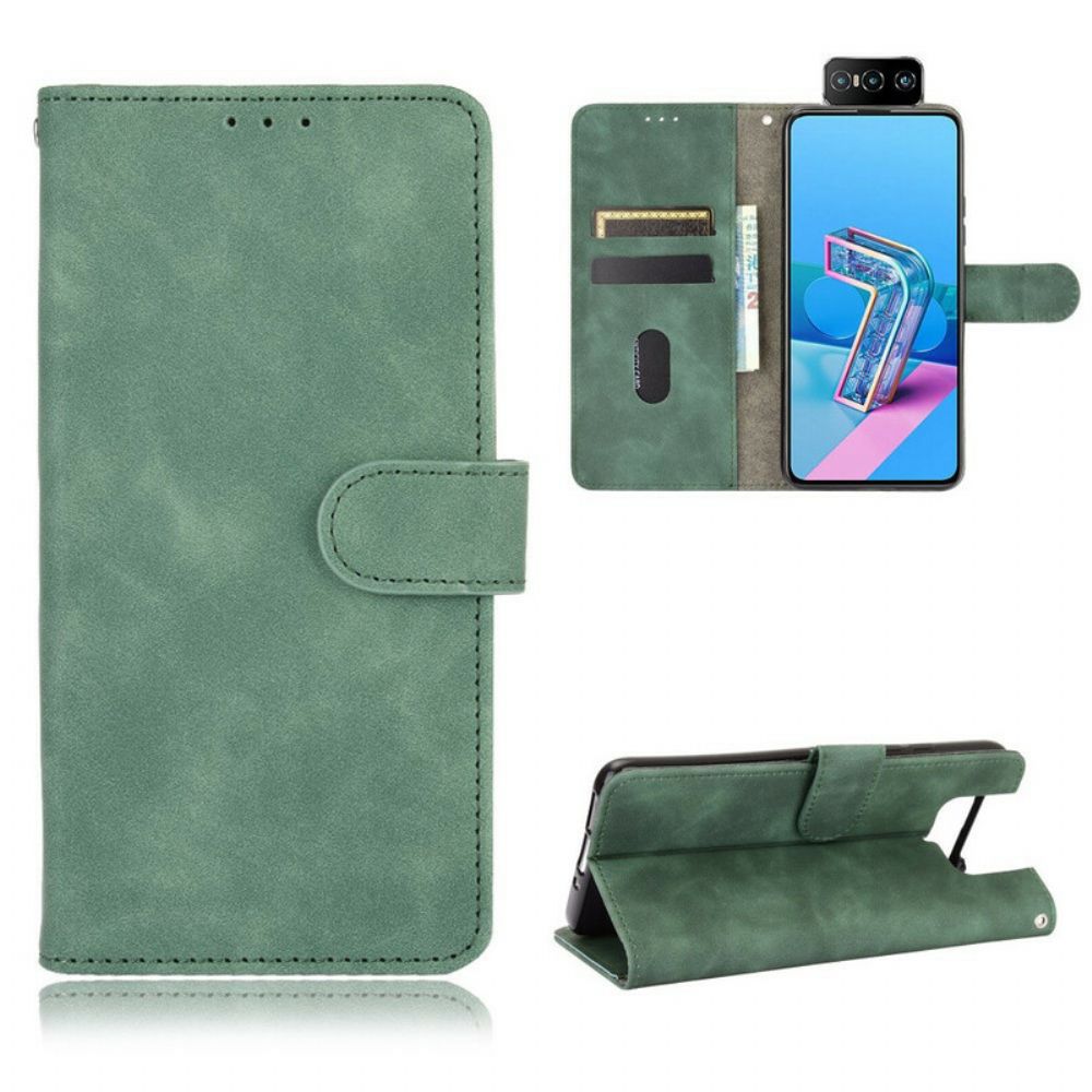 Flip Case Für Asus Zenfone 7 / 7 Pro Hautberührung