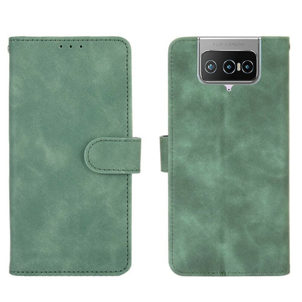 Flip Case Für Asus Zenfone 7 / 7 Pro Hautberührung