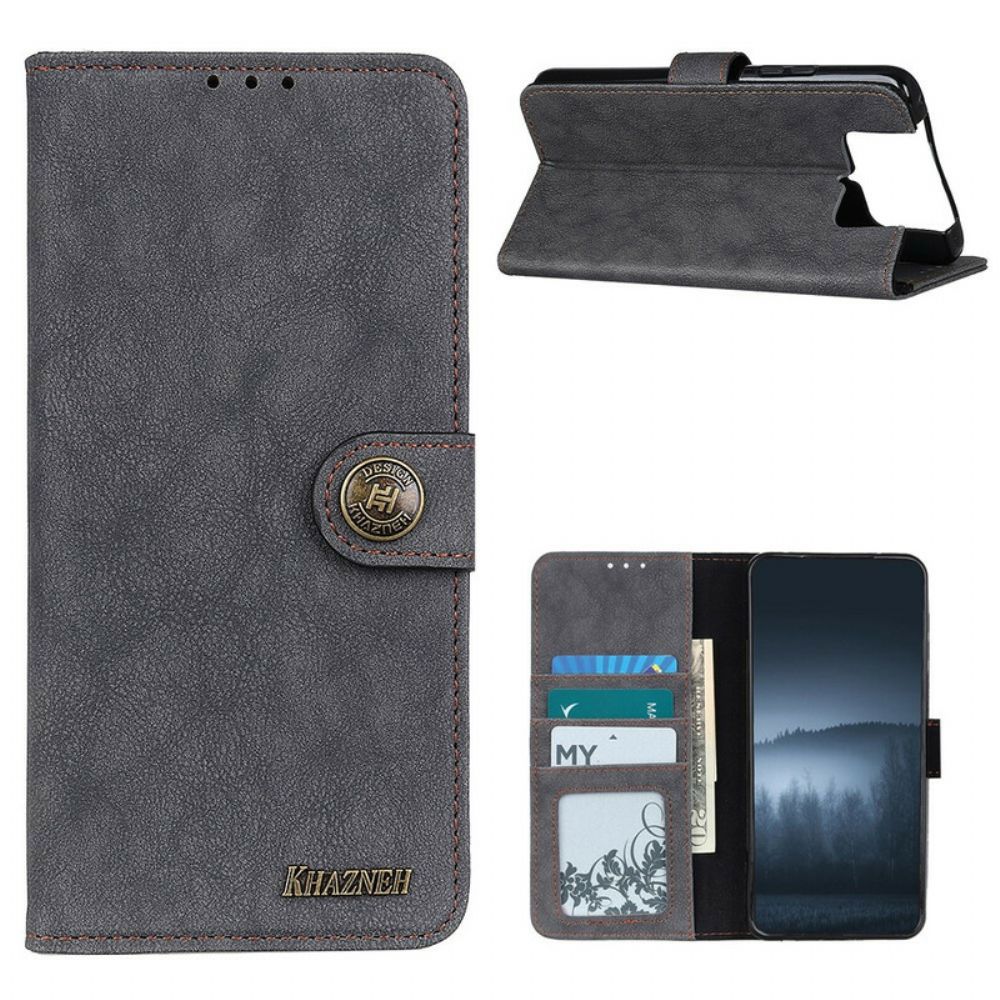 Flip Case Für Asus Zenfone 7 / 7 Pro Kunstleder Khazneh