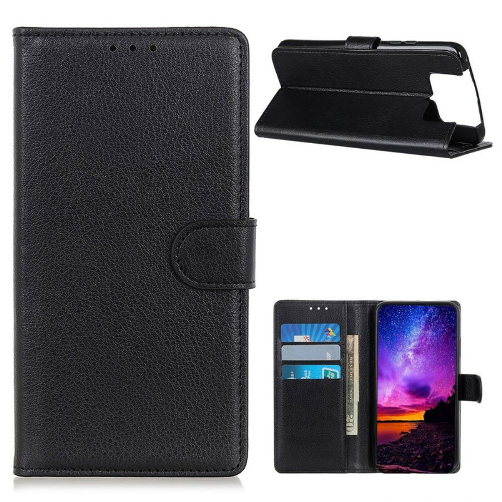 Flip Case Für Asus Zenfone 7 / 7 Pro Litschi-textur