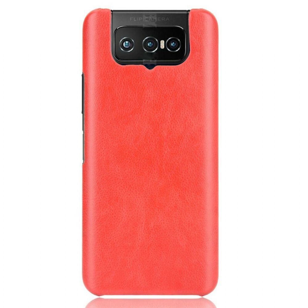 Hülle Für Asus Zenfone 7 / 7 Pro Lichi-leder-effekt