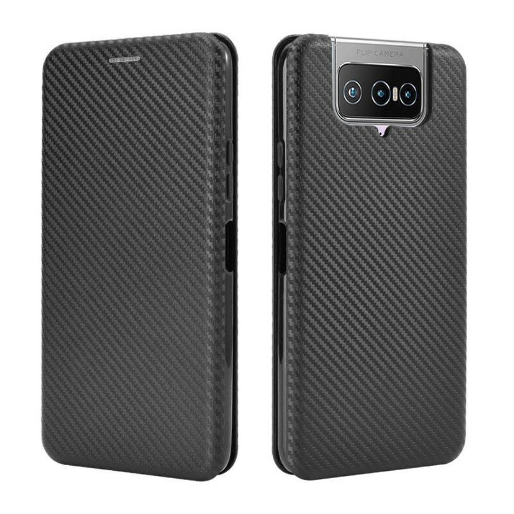 Schutzhülle Für Asus Zenfone 7 / 7 Pro Flip Case Silikonkohle