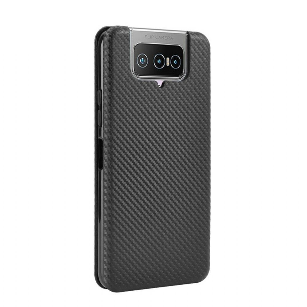 Schutzhülle Für Asus Zenfone 7 / 7 Pro Flip Case Silikonkohle