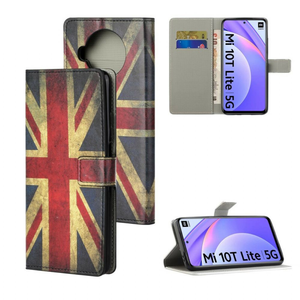 Flip Case Für Xiaomi Mi 10T Lite / Redmi Note 9 Pro 5G England-flagge