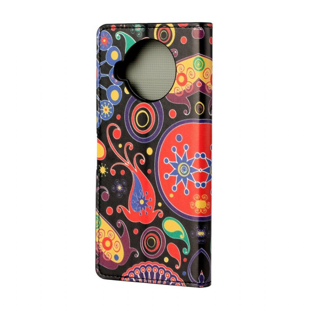 Flip Case Für Xiaomi Mi 10T Lite / Redmi Note 9 Pro 5G Galaxy-design