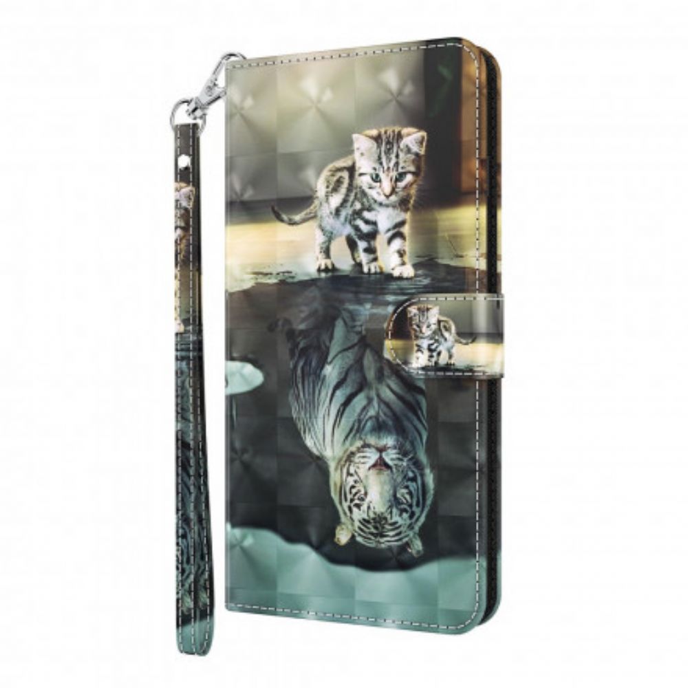 Flip Case Für Xiaomi Mi 10T Lite / Redmi Note 9 Pro 5G Lichtpunkt Ernest Der Tiger