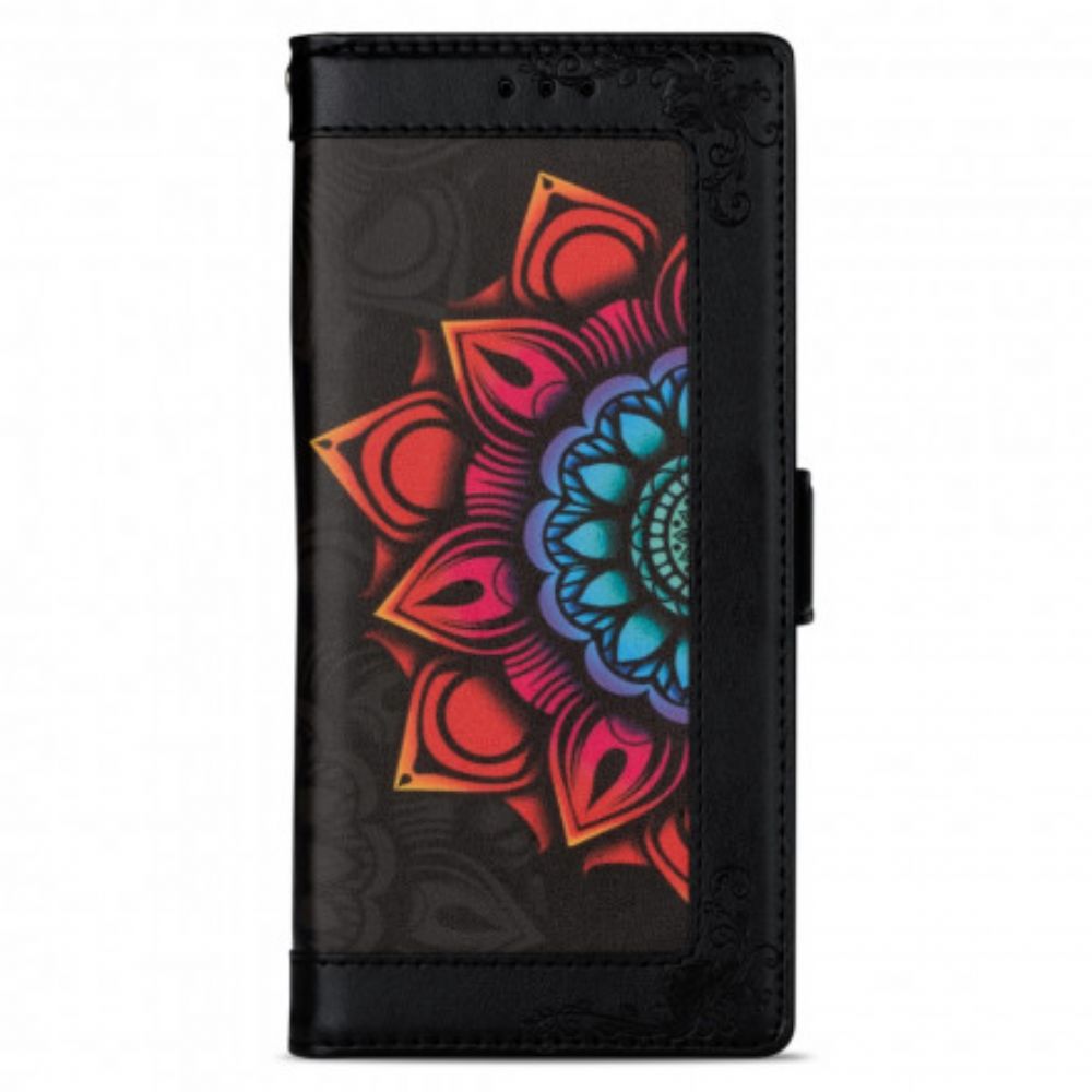 Flip Case Für Xiaomi Mi 10T Lite / Redmi Note 9 Pro 5G Mit Kordel Band-mandala