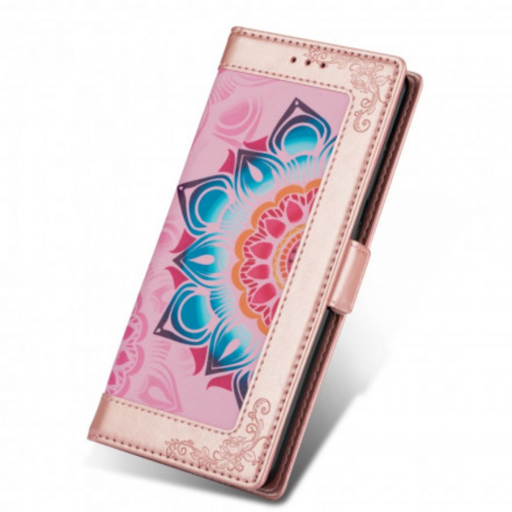 Flip Case Für Xiaomi Mi 10T Lite / Redmi Note 9 Pro 5G Mit Kordel Band-mandala