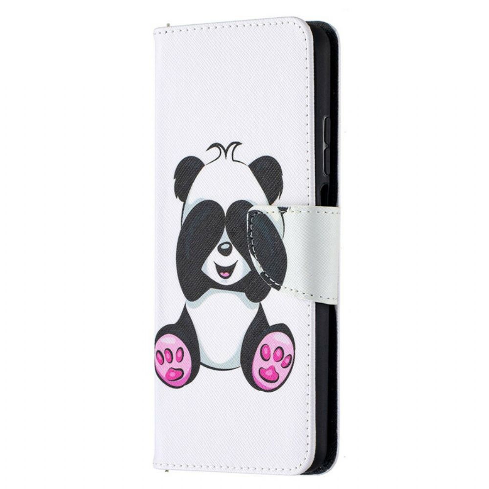 Flip Case Für Xiaomi Mi 10T Lite / Redmi Note 9 Pro 5G Panda-spaß