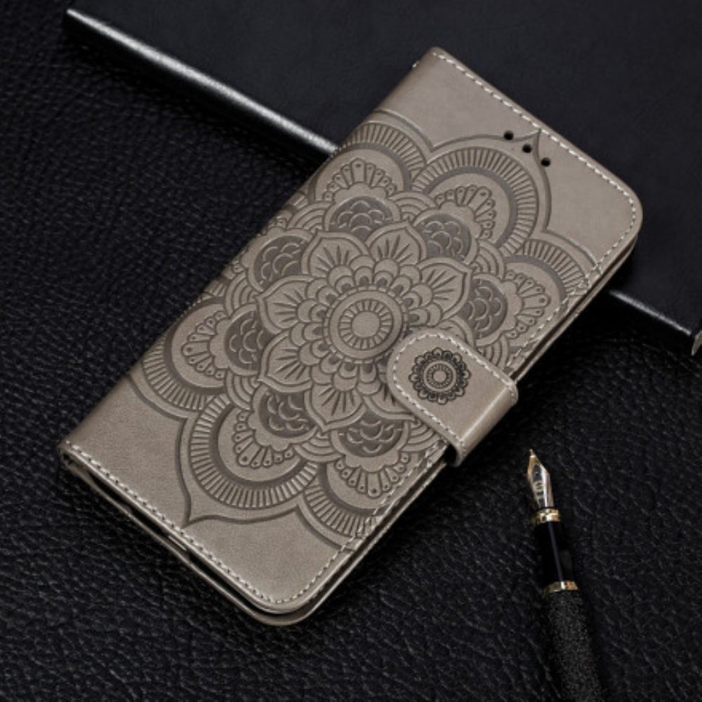 Flip Case Für Xiaomi Mi 10T Lite / Redmi Note 9 Pro 5G Vollständiges Mandala