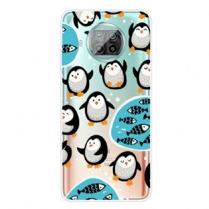 Handyhülle Für Xiaomi Mi 10T Lite / Redmi Note 9 Pro 5G Pinguine Und Fische