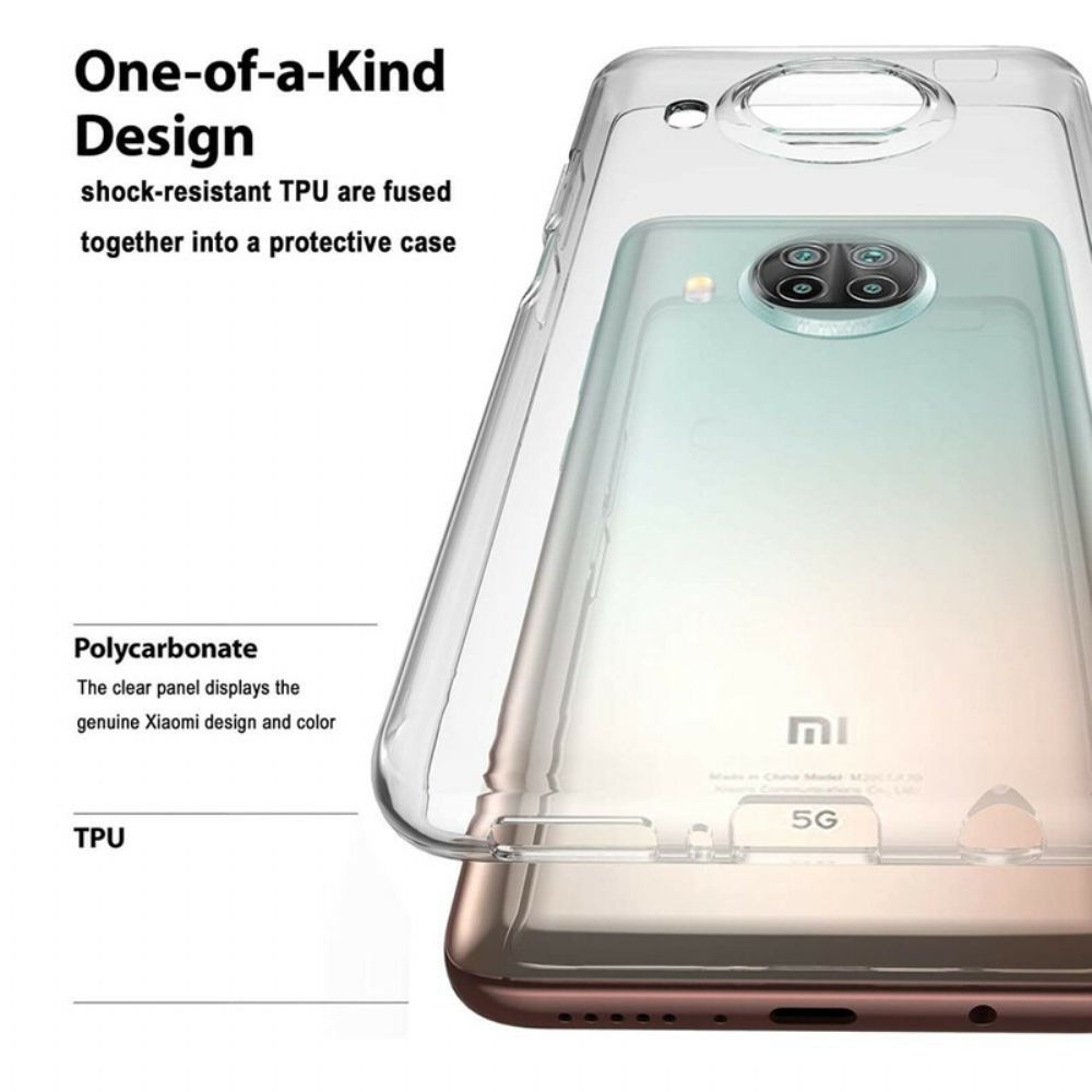 Handyhülle Für Xiaomi Mi 10T Lite / Redmi Note 9 Pro 5G Transparent