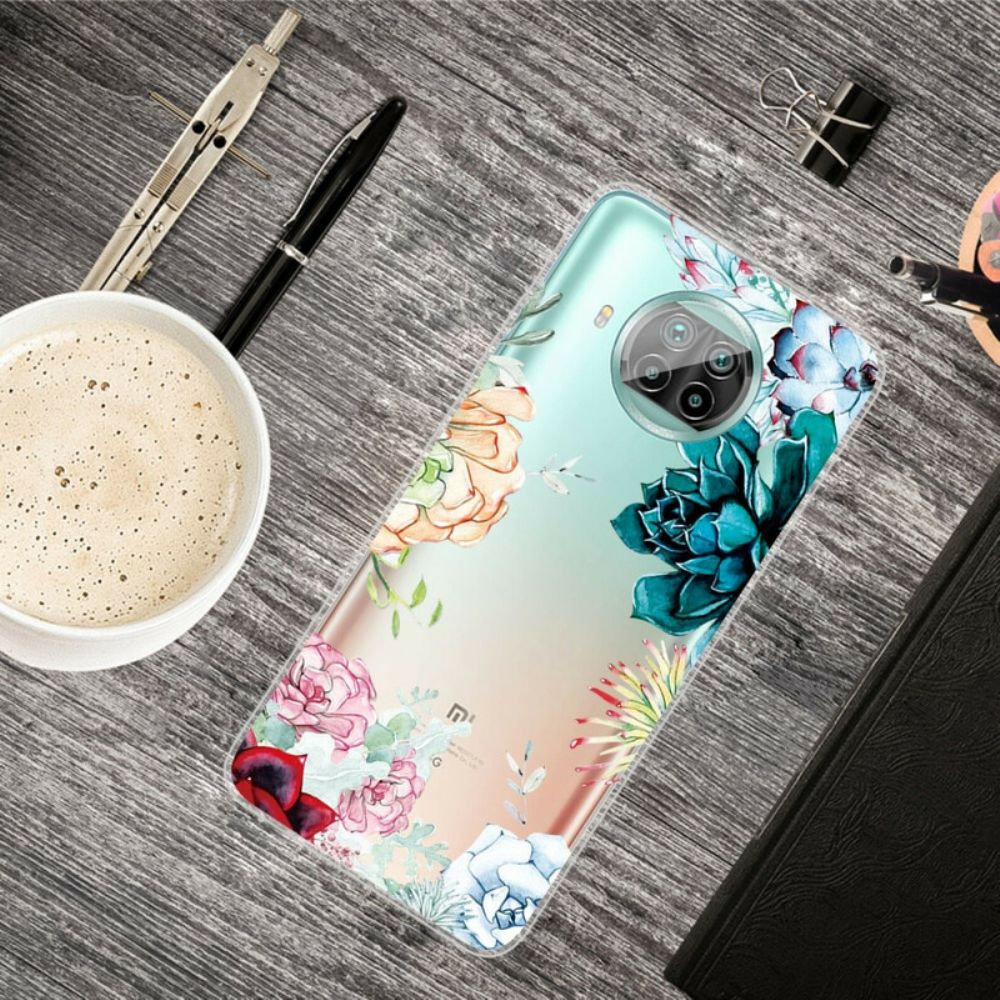 Hülle Für Xiaomi Mi 10T Lite / Redmi Note 9 Pro 5G Aquarellblumen