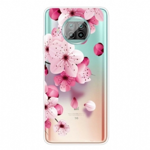 Hülle Für Xiaomi Mi 10T Lite / Redmi Note 9 Pro 5G Kleine Rosa Blumen