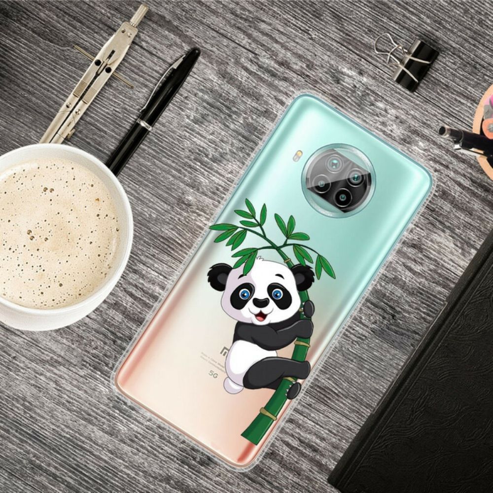 Hülle Für Xiaomi Mi 10T Lite / Redmi Note 9 Pro 5G Panda Auf Bambus