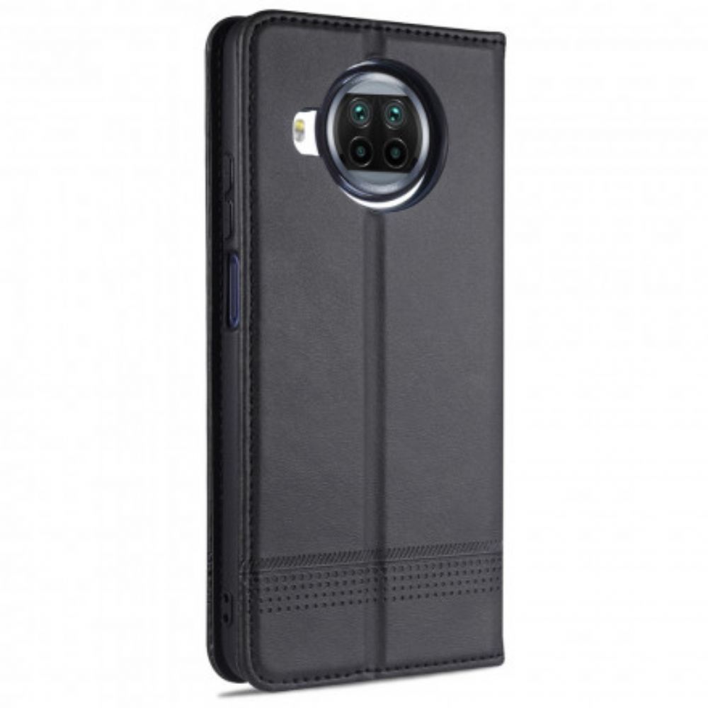 Schutzhülle Für Xiaomi Mi 10T Lite / Redmi Note 9 Pro 5G Flip Case Azns Lederstil