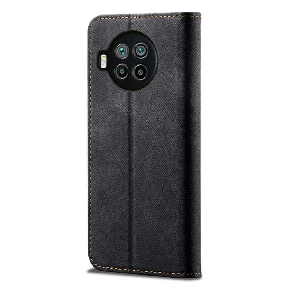 Schutzhülle Für Xiaomi Mi 10T Lite / Redmi Note 9 Pro 5G Flip Case Jeansstoff