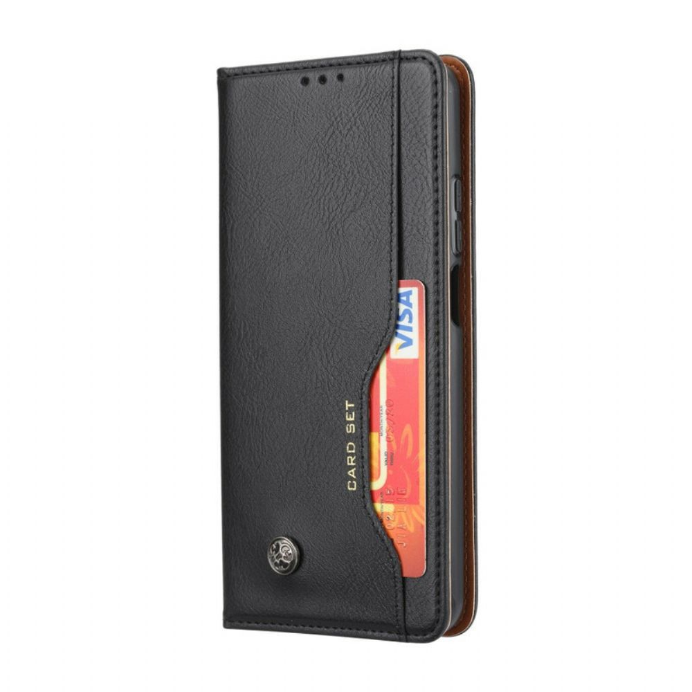 Schutzhülle Für Xiaomi Mi 10T Lite / Redmi Note 9 Pro 5G Flip Case Kartenhalter