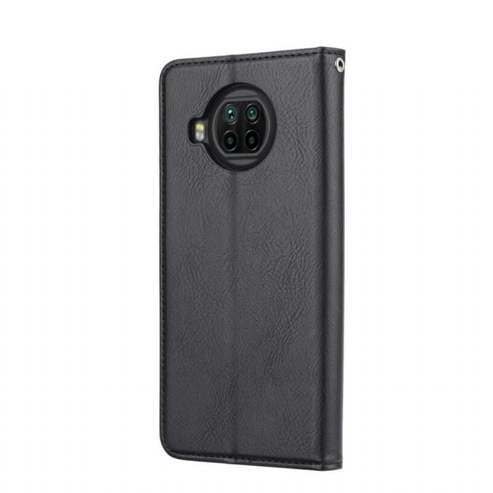 Schutzhülle Für Xiaomi Mi 10T Lite / Redmi Note 9 Pro 5G Flip Case Kartenhalter