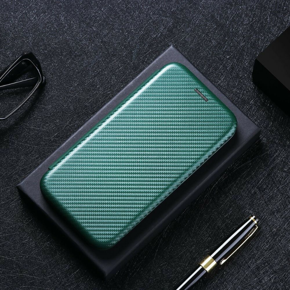 Schutzhülle Für Xiaomi Mi 10T Lite / Redmi Note 9 Pro 5G Flip Case Kohlefaser