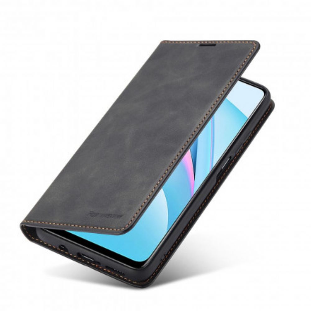 Schutzhülle Für Xiaomi Mi 10T Lite / Redmi Note 9 Pro 5G Flip Case Ledereffekt Vorw