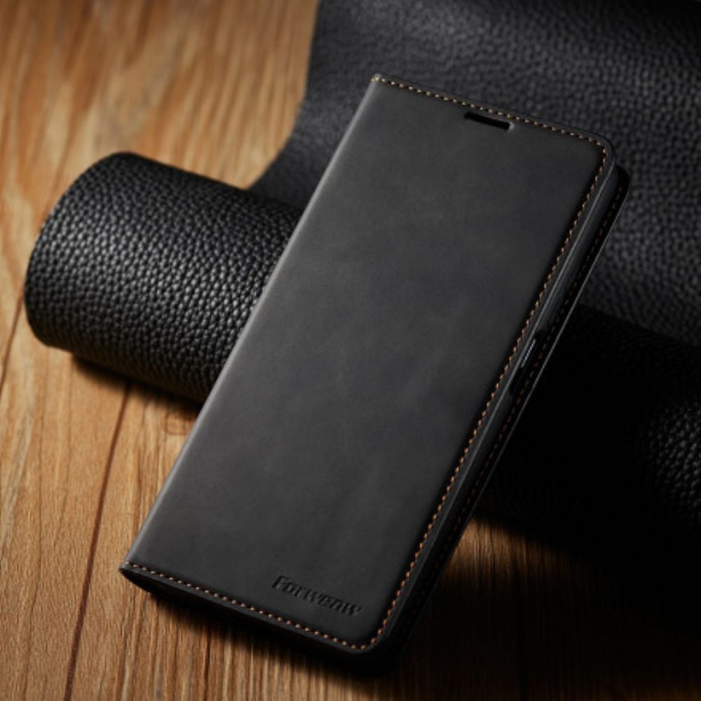 Schutzhülle Für Xiaomi Mi 10T Lite / Redmi Note 9 Pro 5G Flip Case Ledereffekt Vorw