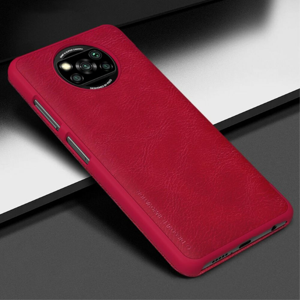 Schutzhülle Für Xiaomi Mi 10T Lite / Redmi Note 9 Pro 5G Flip Case Nillkin Qin-serie