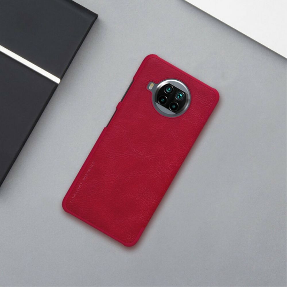 Schutzhülle Für Xiaomi Mi 10T Lite / Redmi Note 9 Pro 5G Flip Case Nillkin Qin-serie