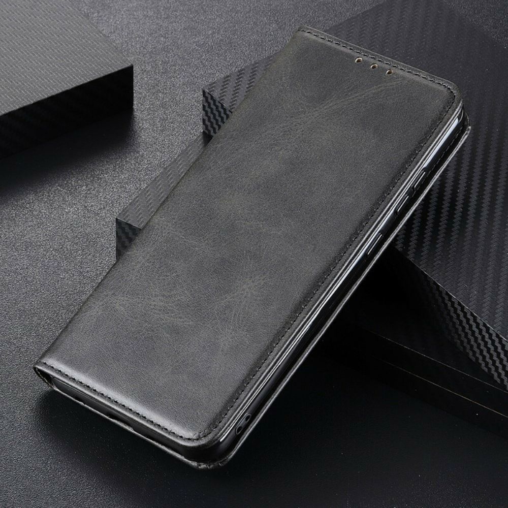 Schutzhülle Für Xiaomi Mi 10T Lite / Redmi Note 9 Pro 5G Flip Case Spaltleder