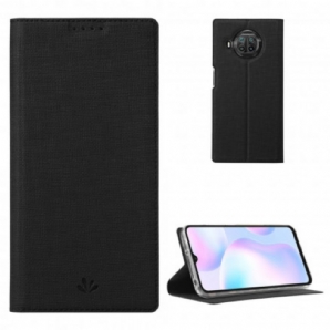 Schutzhülle Für Xiaomi Mi 10T Lite / Redmi Note 9 Pro 5G Flip Case Texturiertes Vili Dmk