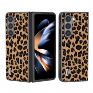 Hülle Samsung Galaxy Z Fold 5 Handyhülle Leopard Abeel