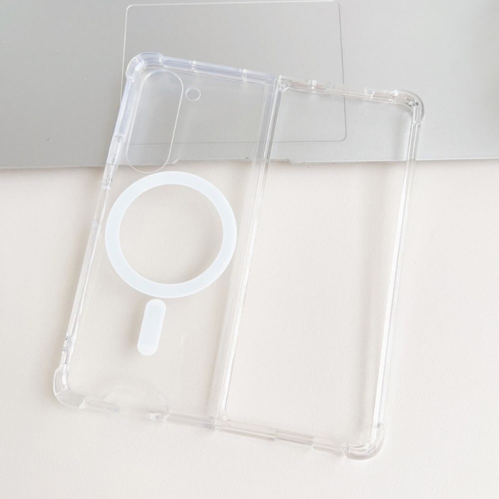 Hülle Samsung Galaxy Z Fold 5 Transparent Magsafe Kompatibel