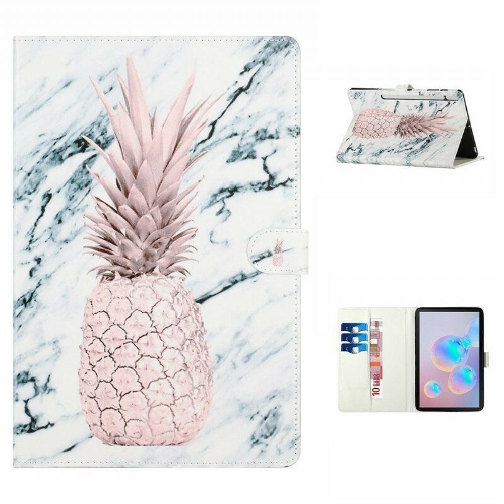 Flip Case Für Samsung Galaxy Tab S8 Plus / Tab S7 Plus Ananas