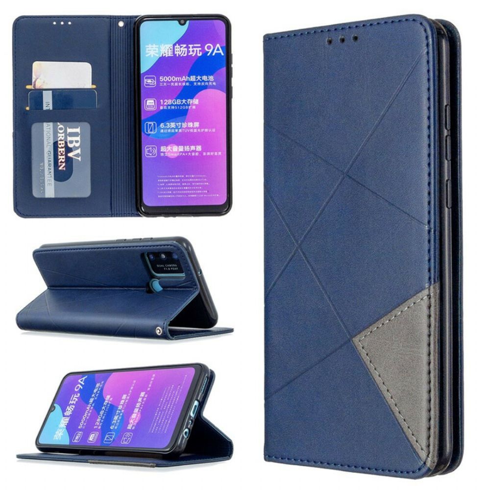 Schutzhülle Für Honor 9A Flip Case Künstlerstil