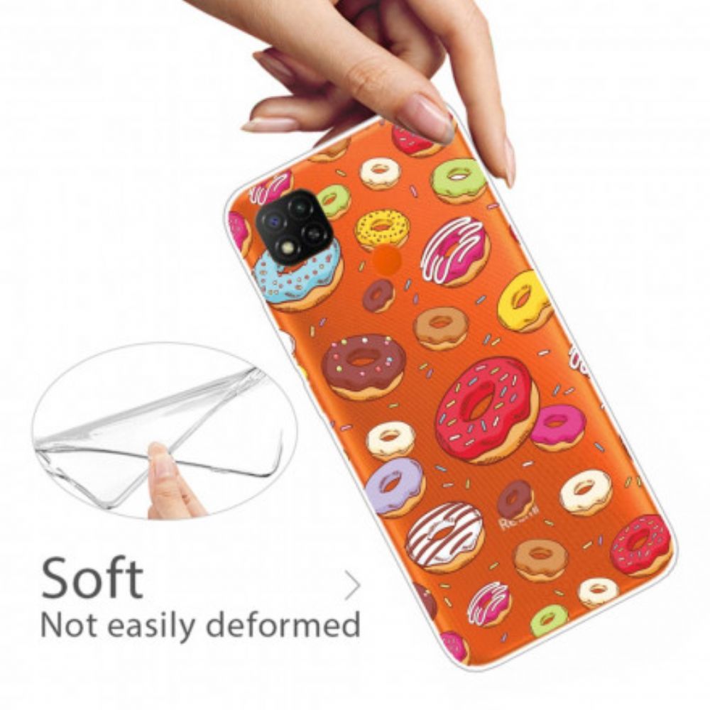 Handyhülle Für Xiaomi Redmi 9C Liebe Donuts