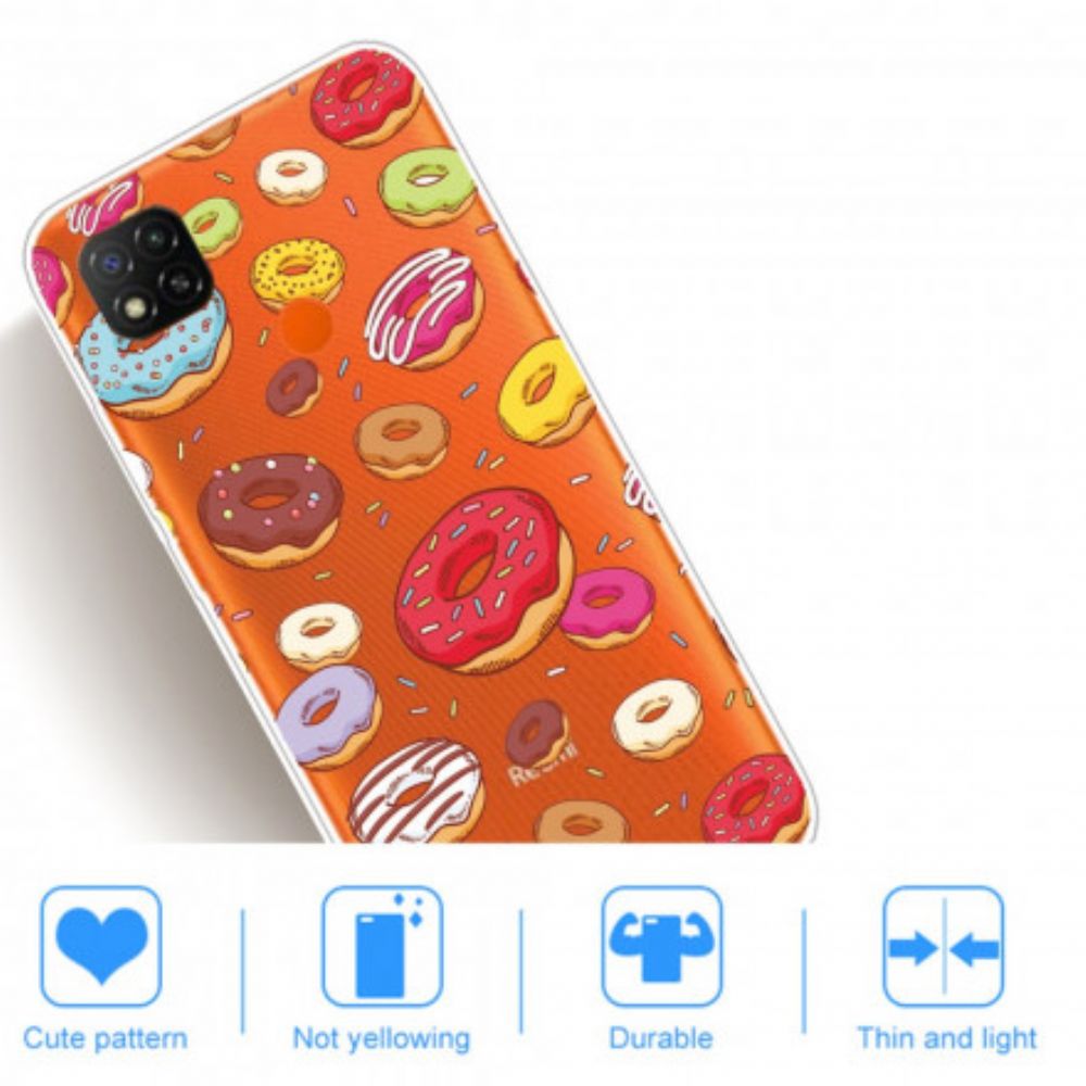 Handyhülle Für Xiaomi Redmi 9C Liebe Donuts