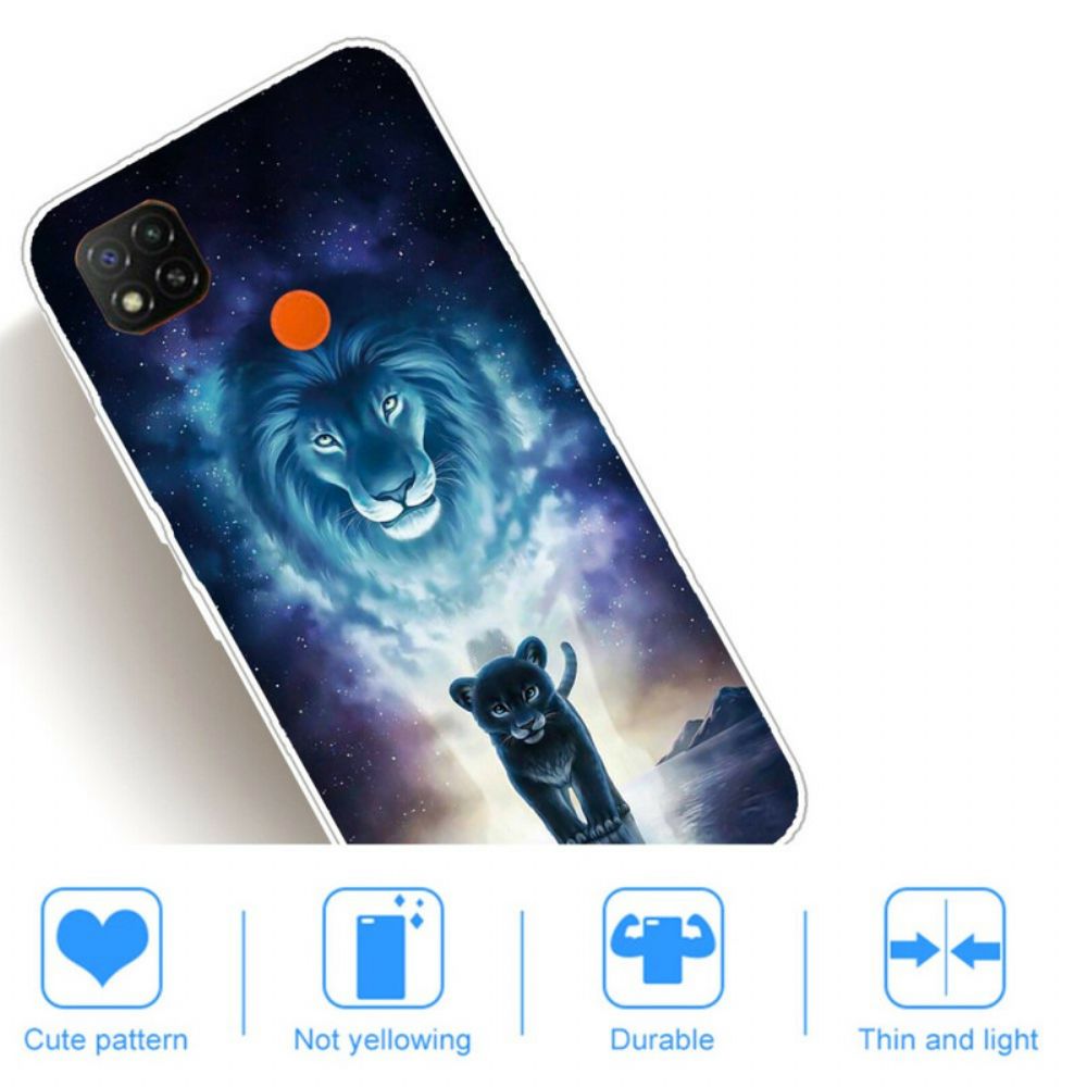 Handyhülle Für Xiaomi Redmi 9C Löwenjunges