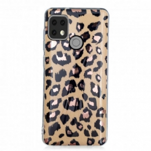 Handyhülle Für Xiaomi Redmi 9C Marmor Im Leoparden-stil