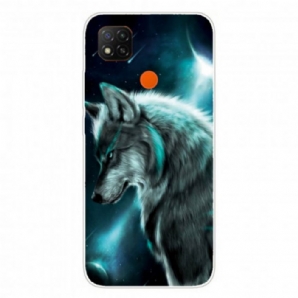 Hülle Für Xiaomi Redmi 9C Königlicher Wolf